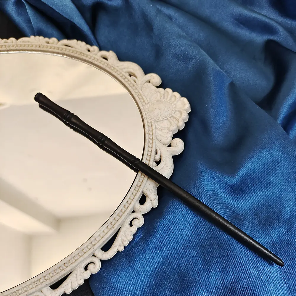 Retro Chinese Hairpin with Durable Faux Ebonized Wood Material Hair Chopsticks for Valentine's Day Christmas Gift