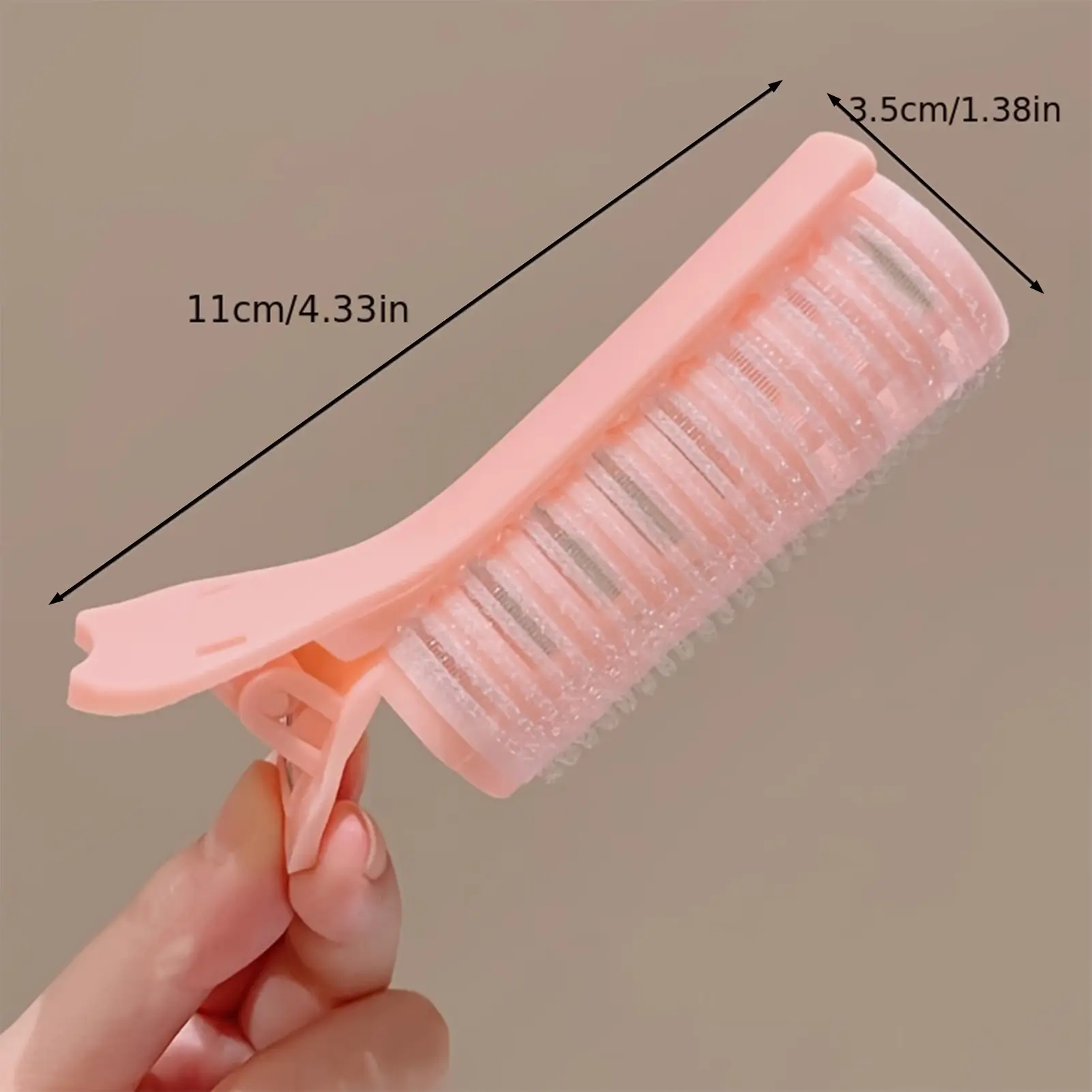 1/2pcs Girls Hair Rollers D3.5cm Bangs Fluffy Clip High Skull Curling Iron For Women Heatless Hair Curler Hairdressing Accessory