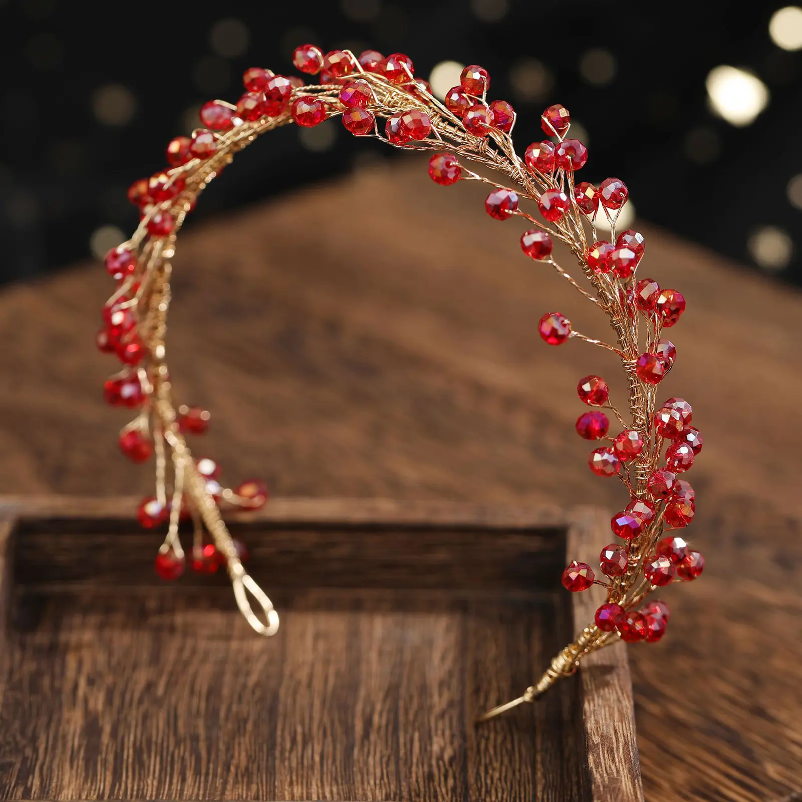 Elegant Crystal Headband For Women Exquisite Summer Beach Hair Accessories Girls Daily Metal Jewelry Hair Hoop Hair Band 1pc