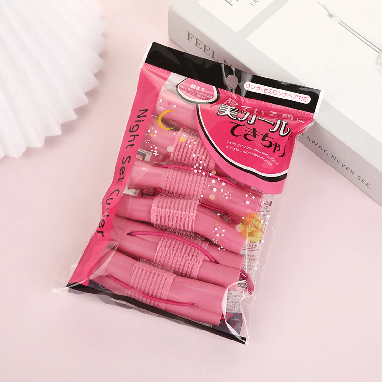 6pcs Hair Rollers For Women Heatless Hair Curlers DIY Styling Hair Roll Big Wave Ritual Flower Hair Roller Sleep Curling Sponge