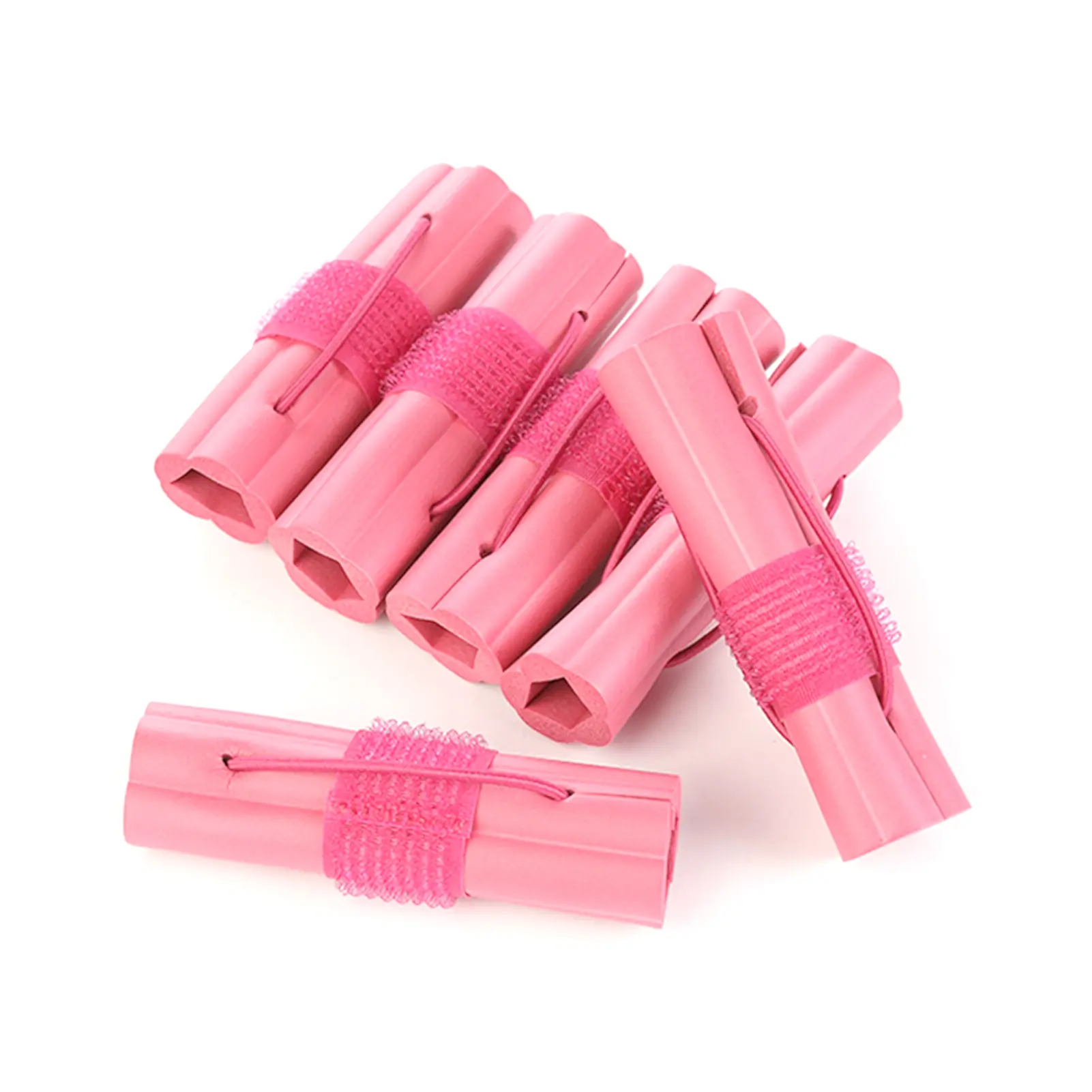 6pcs Hair Rollers For Women Heatless Hair Curlers DIY Styling Hair Roll Big Wave Ritual Flower Hair Roller Sleep Curling Sponge