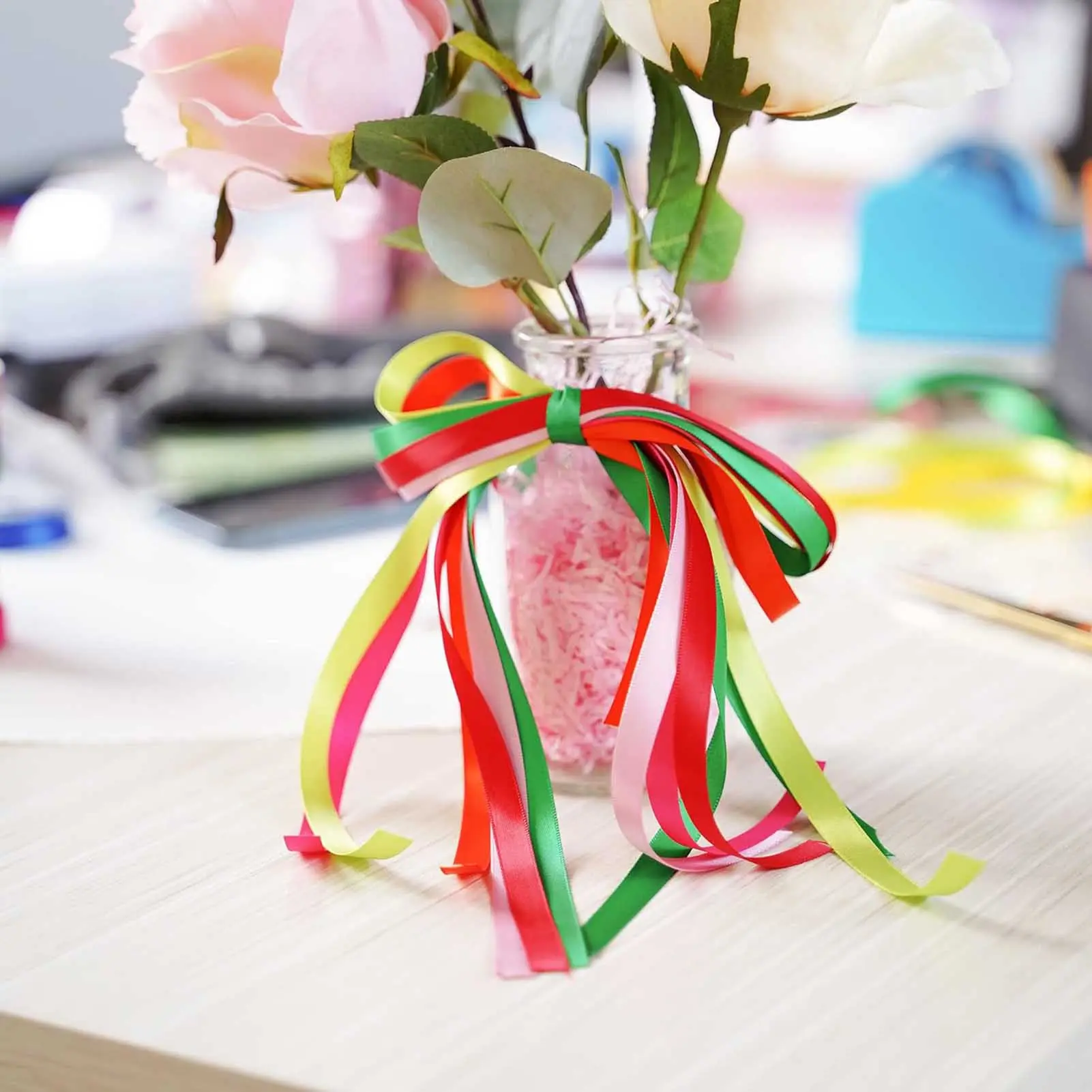 10pcs Mixed Decoration Ribbons Handmade DIY Ribbons For Gift Packaging Party Decoration Christmas Thanksgiving Day Decor Ribbons