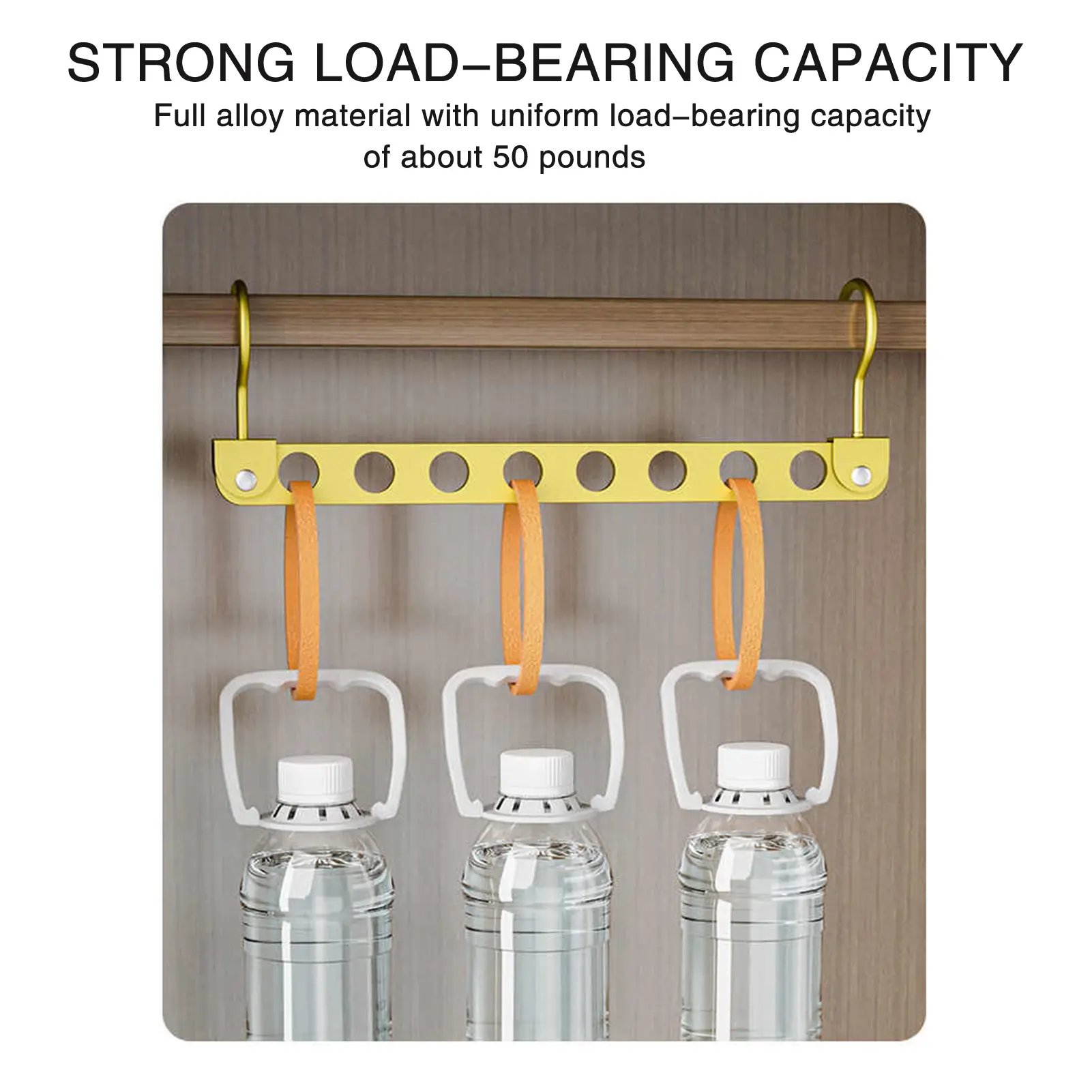 Foldable 9 Holes Clothes Hanger Space Saving Wardrobe Organizer Hook For Clothes Pants Scarves Bags Wardrobe Storage Rack