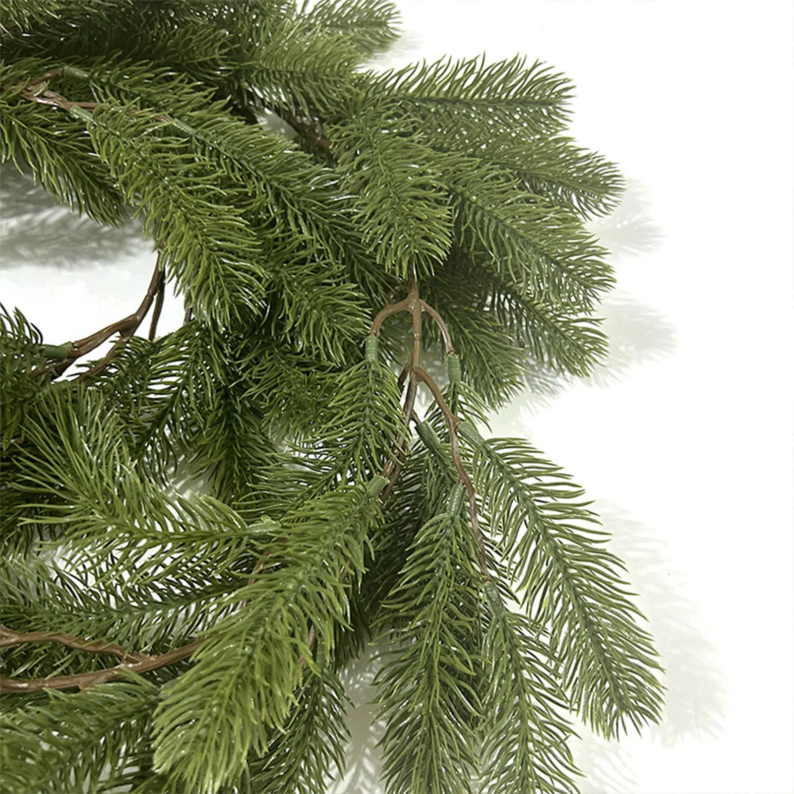1.8m Dogtail Vine Simulated Encrypt Pine Needle Branches Pendant For Door Fireplace Garden 2025 Christmas Thanksgiving Decors