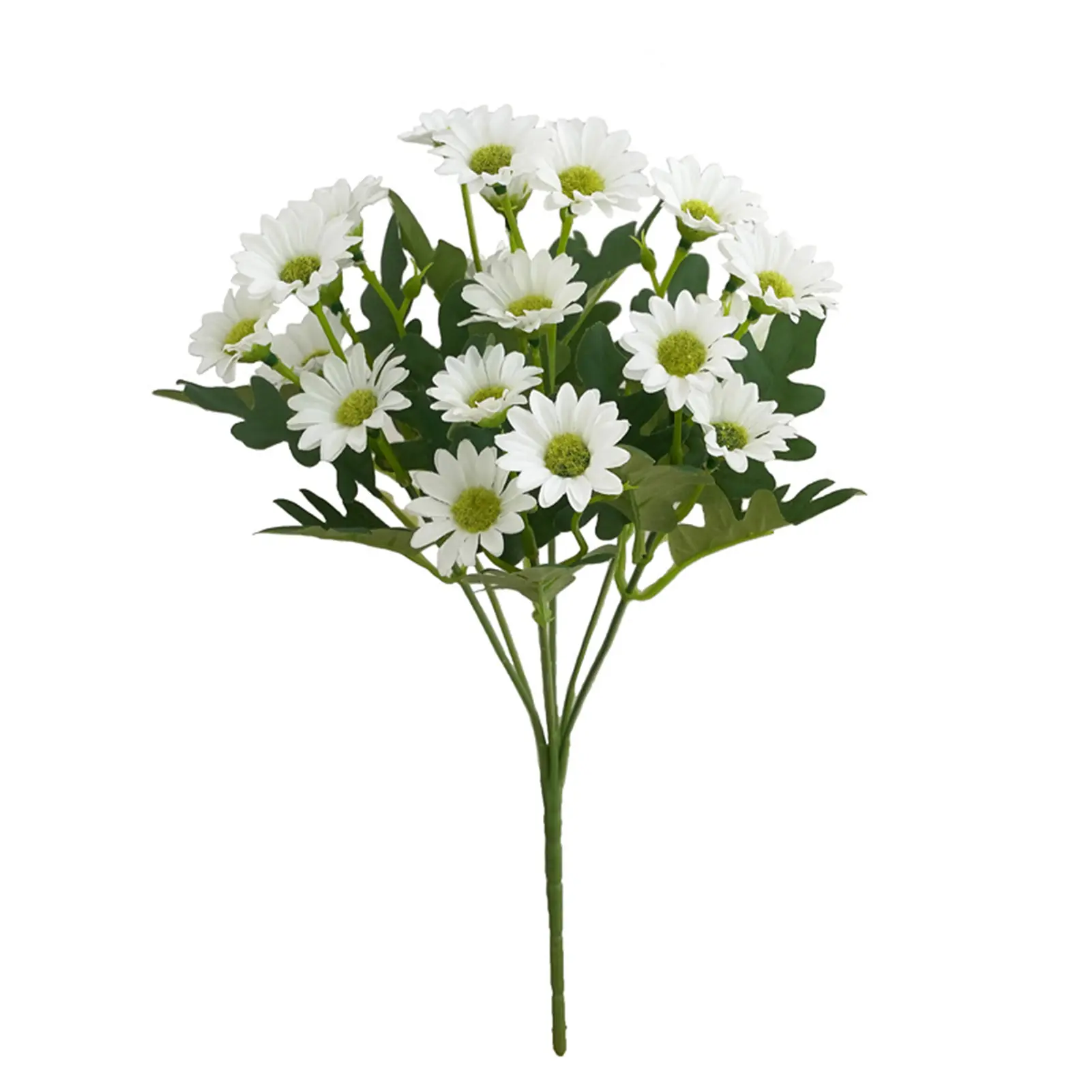 Artificial Simulated Flower Ornament Simulated Gauze Chamomile Bouquet For Garden Living Room Balcony Decoration Home Decor Prop