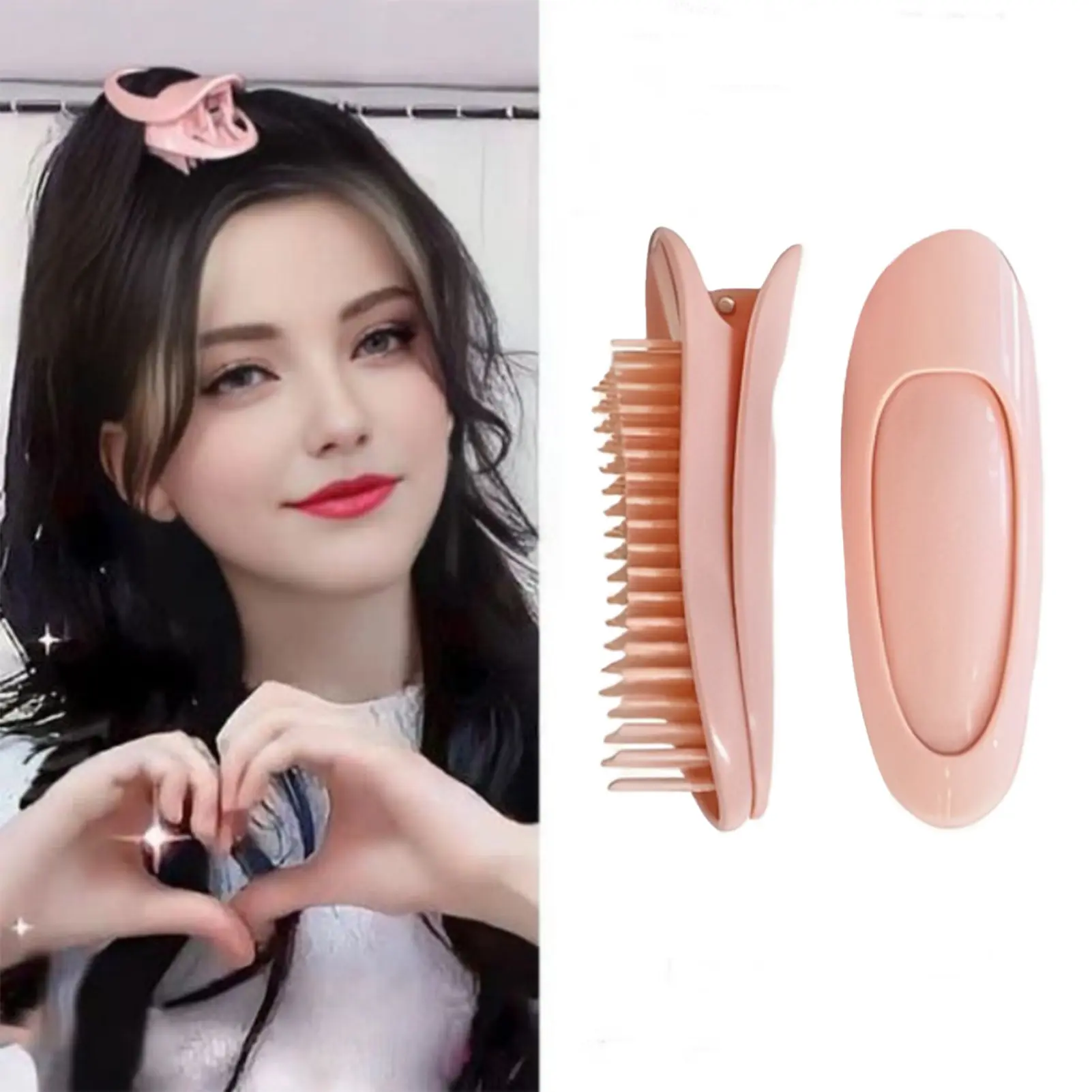 1/2pcs Women's Hair Rollers Bangs Fluffy Hair Clip No Heating Manual Curling Iron Girls Hairdressing Accessories Hair Curlers
