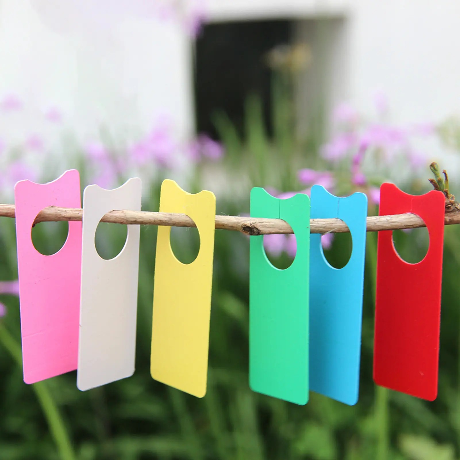 100pcs Plant Signage Spring Garden Planting Sign For Flower Fruit Vegetable Waterproof Plastic Marking Card Gardening Accessory