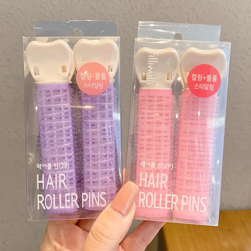 1/2pcs Women's Hair Rollers Bangs Fluffy Hair Clip No Heating Manual Curling Iron Girls Hairdressing Accessories Hair Curlers