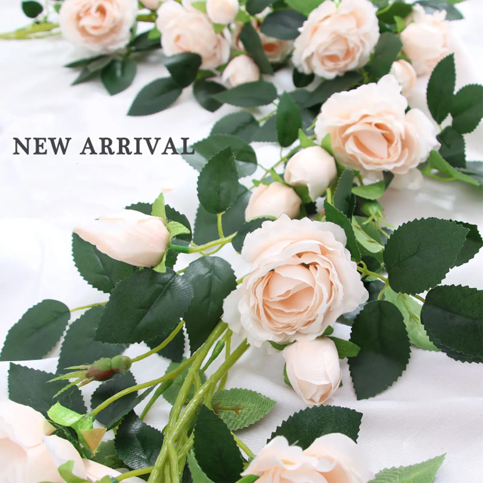 Artificial Simulated Vine Pendant Wedding Banquet Festival Party Decoration Flower Vine 2025 Christmas Thanksgiving Decorations