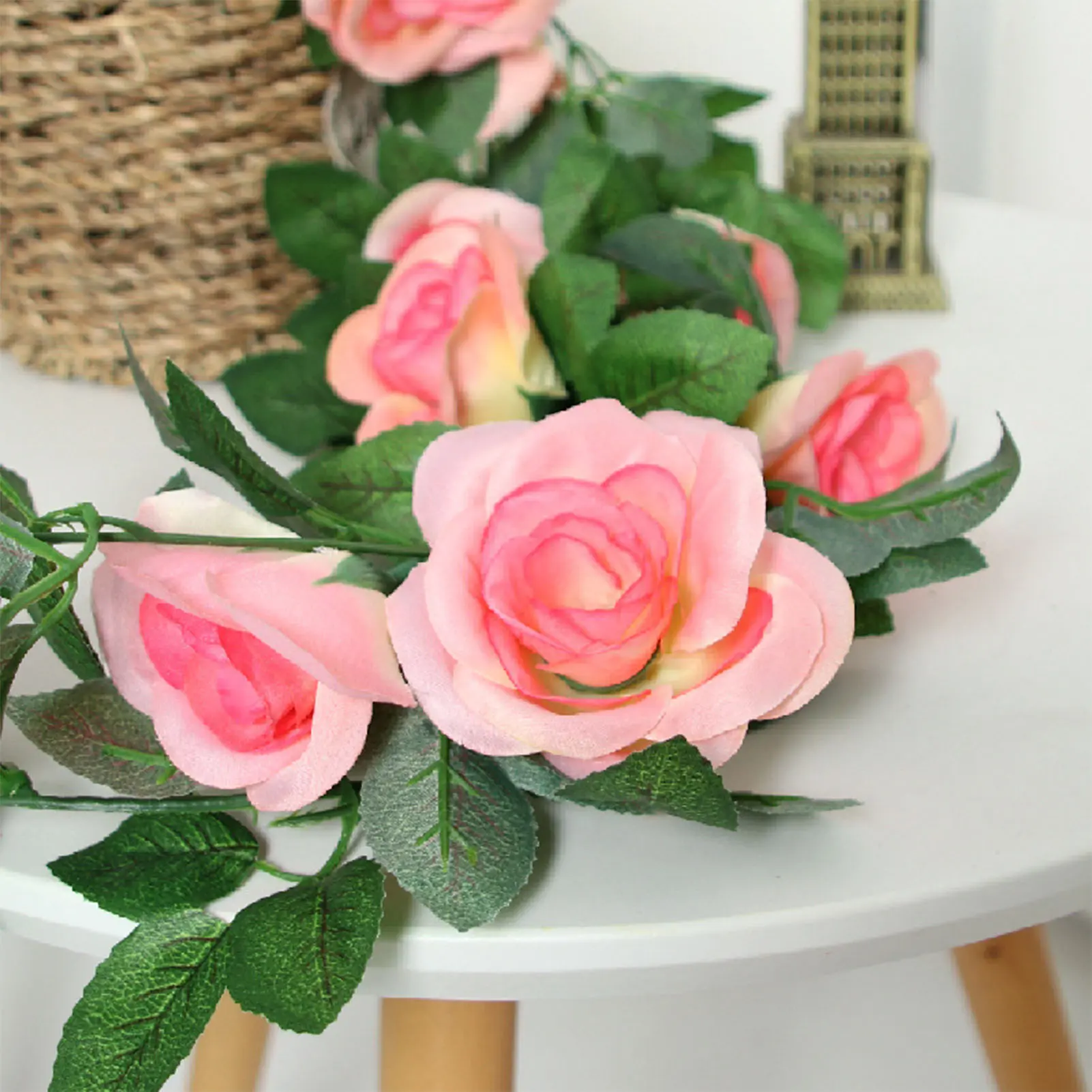 Artificial Simulated Vine Pendant Wedding Banquet Festival Party Decoration Flower Vine 2025 Christmas Thanksgiving Decorations