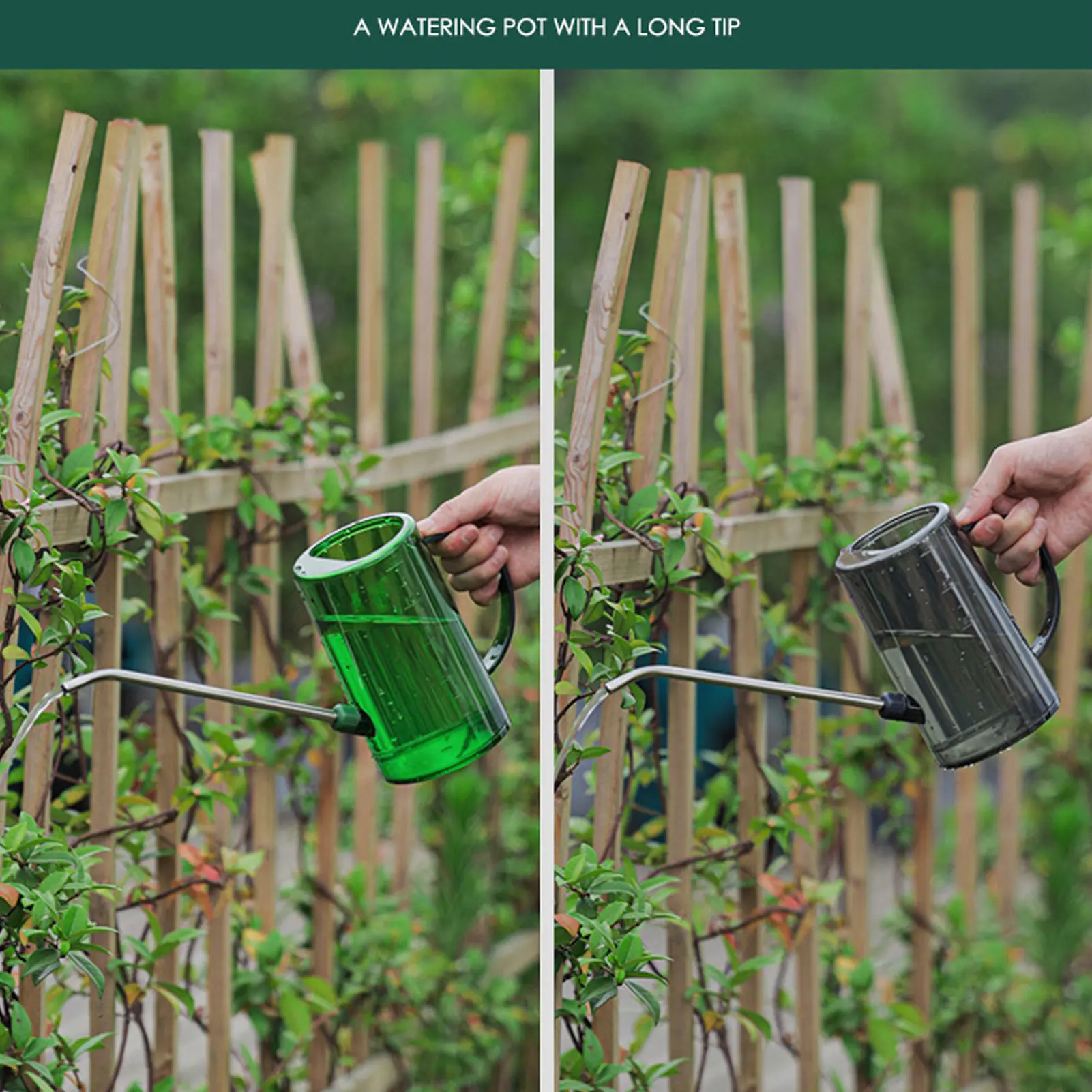 1/1.5llong Mouthed Sprayer Spring Plant Seed Germination Watering Kettle Large Capacity Flower Watering Can Gardening Accessory