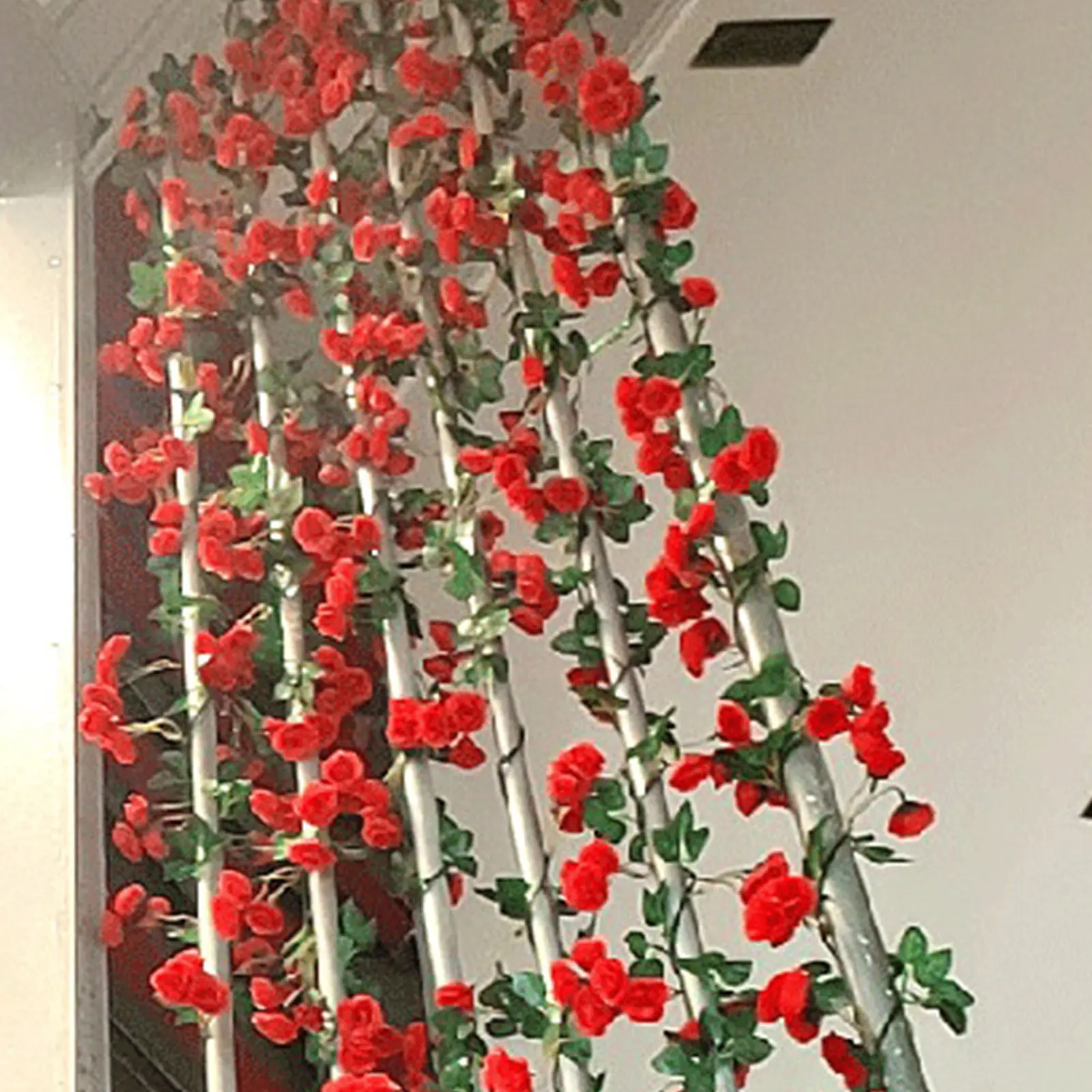 Artificial Simulated Vine Pendant Wedding Banquet Festival Party Decoration Flower Vine 2025 Christmas Thanksgiving Decorations