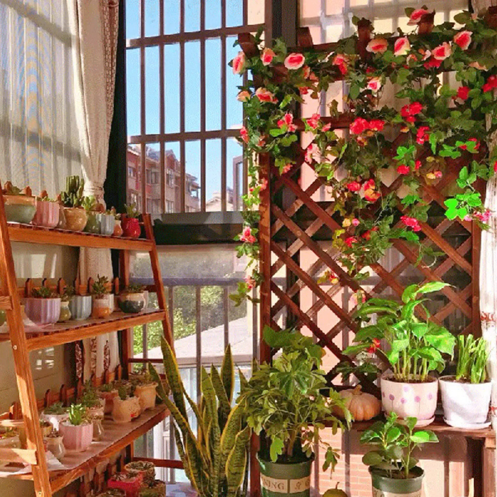 Artificial Simulated Vine Pendant Wedding Banquet Festival Party Decoration Flower Vine 2025 Christmas Thanksgiving Decorations