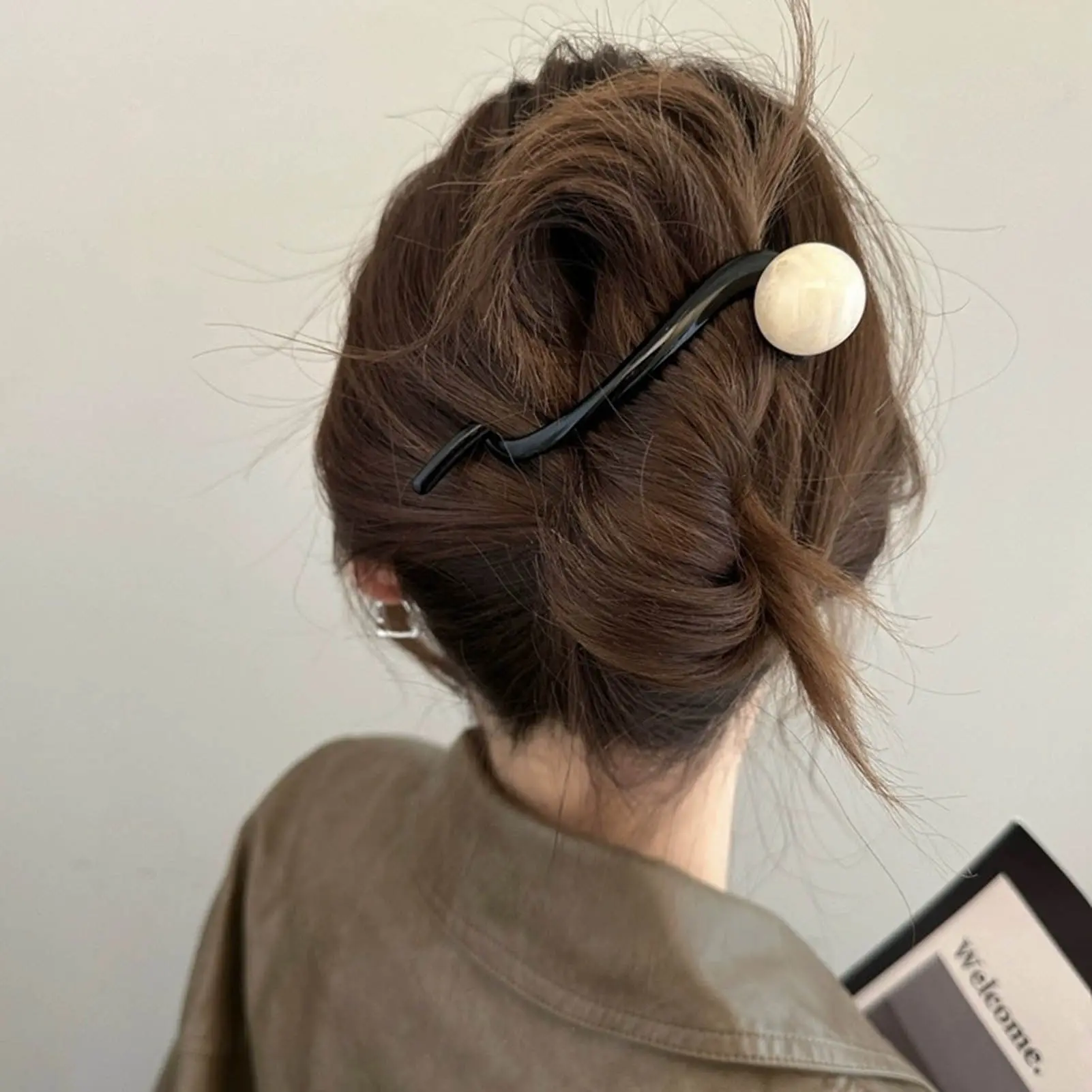 1/3pcs Twist Hair Clips For Women Cute Cartoon Cat Updo Barrettes Anti Slip Elegant Hair Gripper Clip Girls Hair Accessories