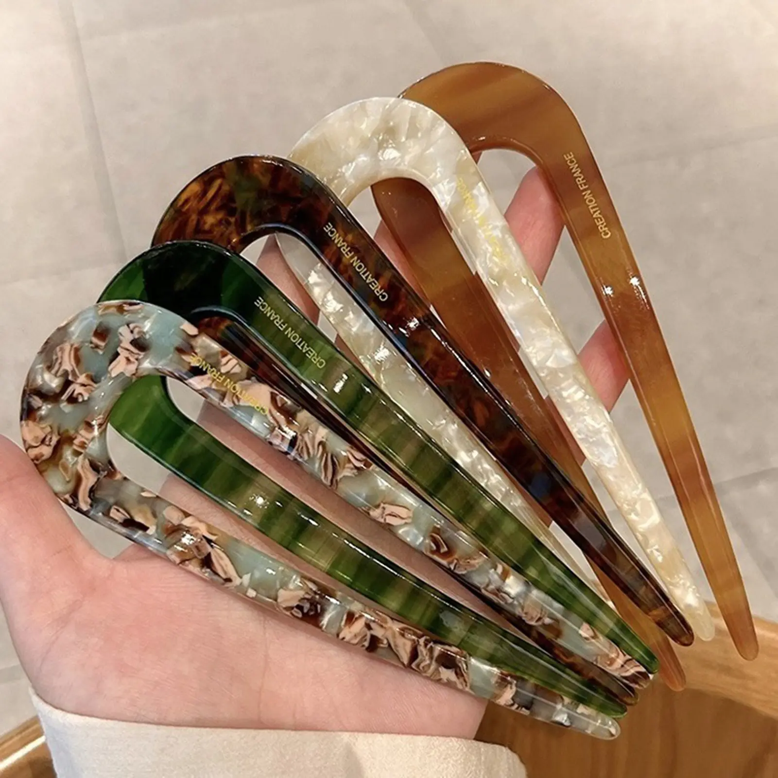 New Chinese Style U-shape Hairpin Vintage Hair Accessories For Women Bridal Hair Sticks Traditional Hair Clips Hair Decoration