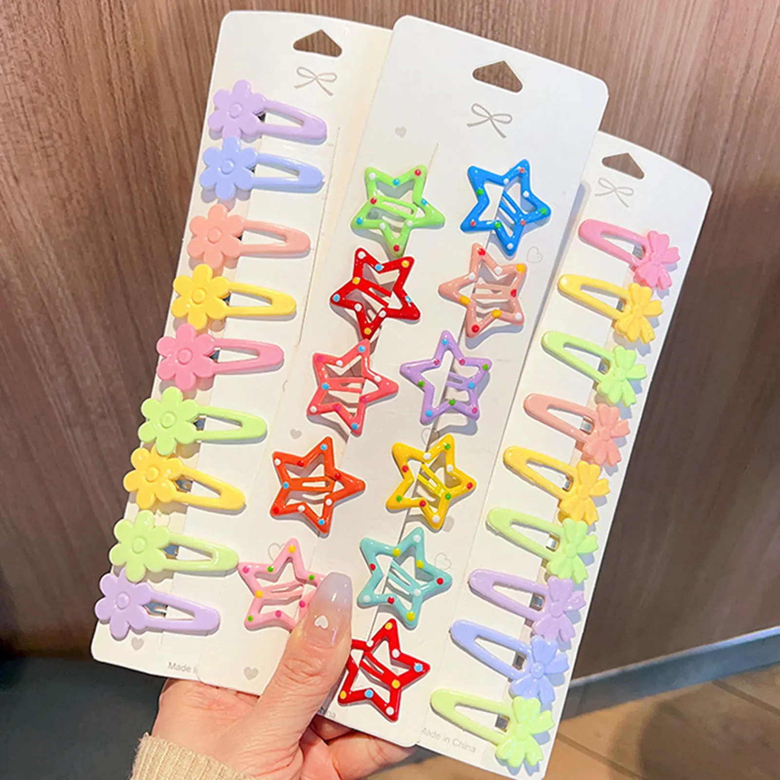 20pcs Cute Colorful Hair Clips Sweet Candy Color Y2K Small Hairpins For Women Girls Daily Party Accessories Hair Decoration
