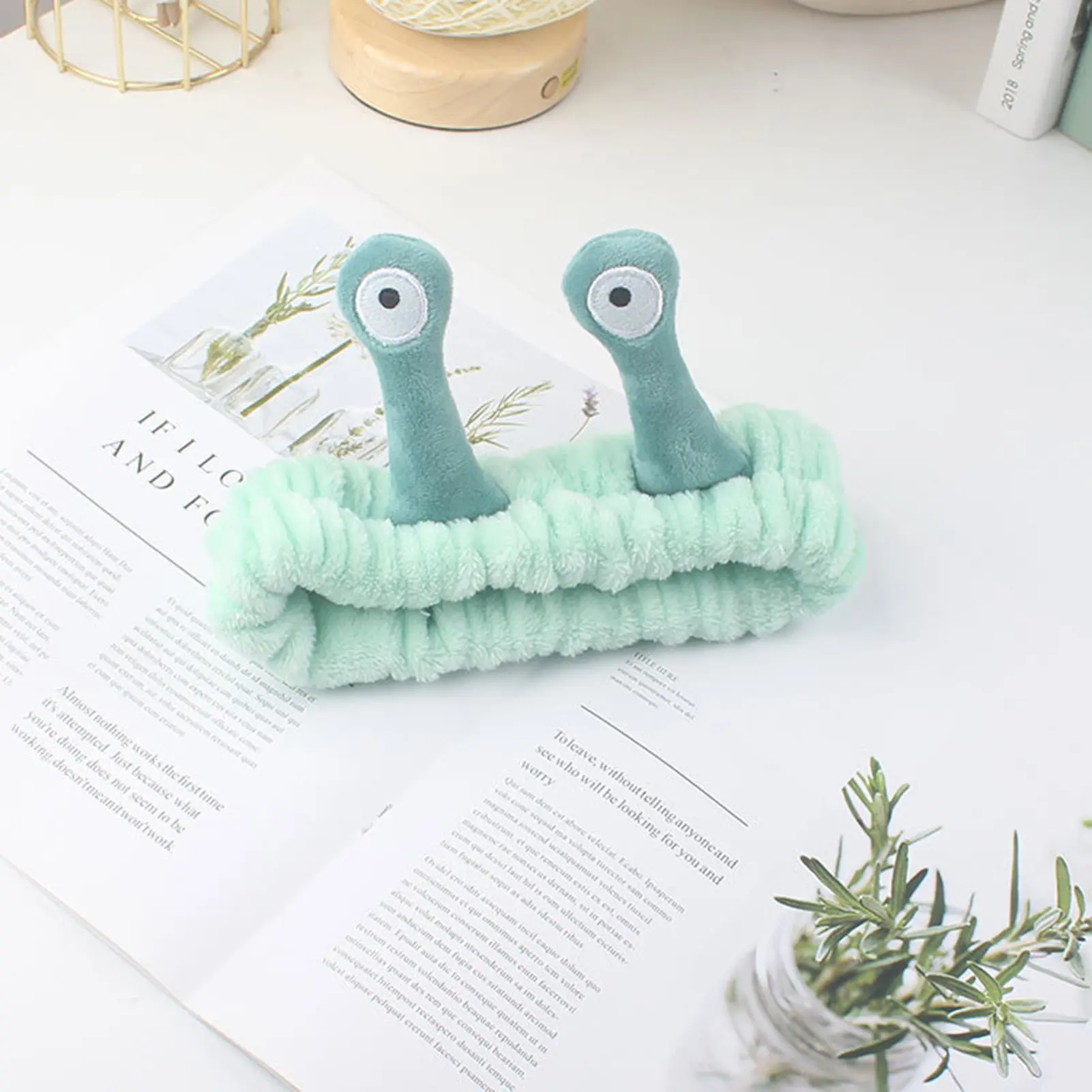 Face Washing Headband Creative Cartoon Skincare Makeup Removal Shower Head Belt For Women Girls High Elasticity Wash Up Headband