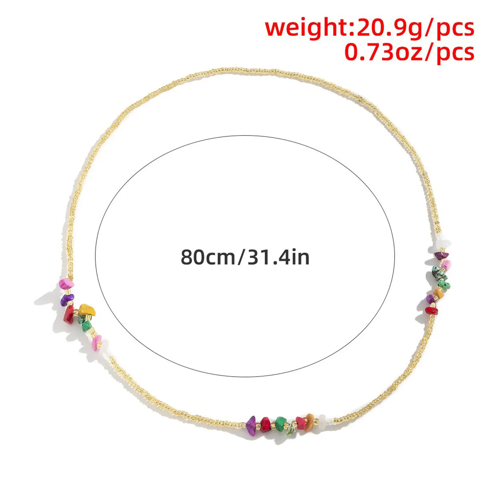 Sexy Bead String Wrist Chain For Women Boho Handmade Metal Waist Chain Summer Beach Body Decor Chain Girls Jewelry Accessories
