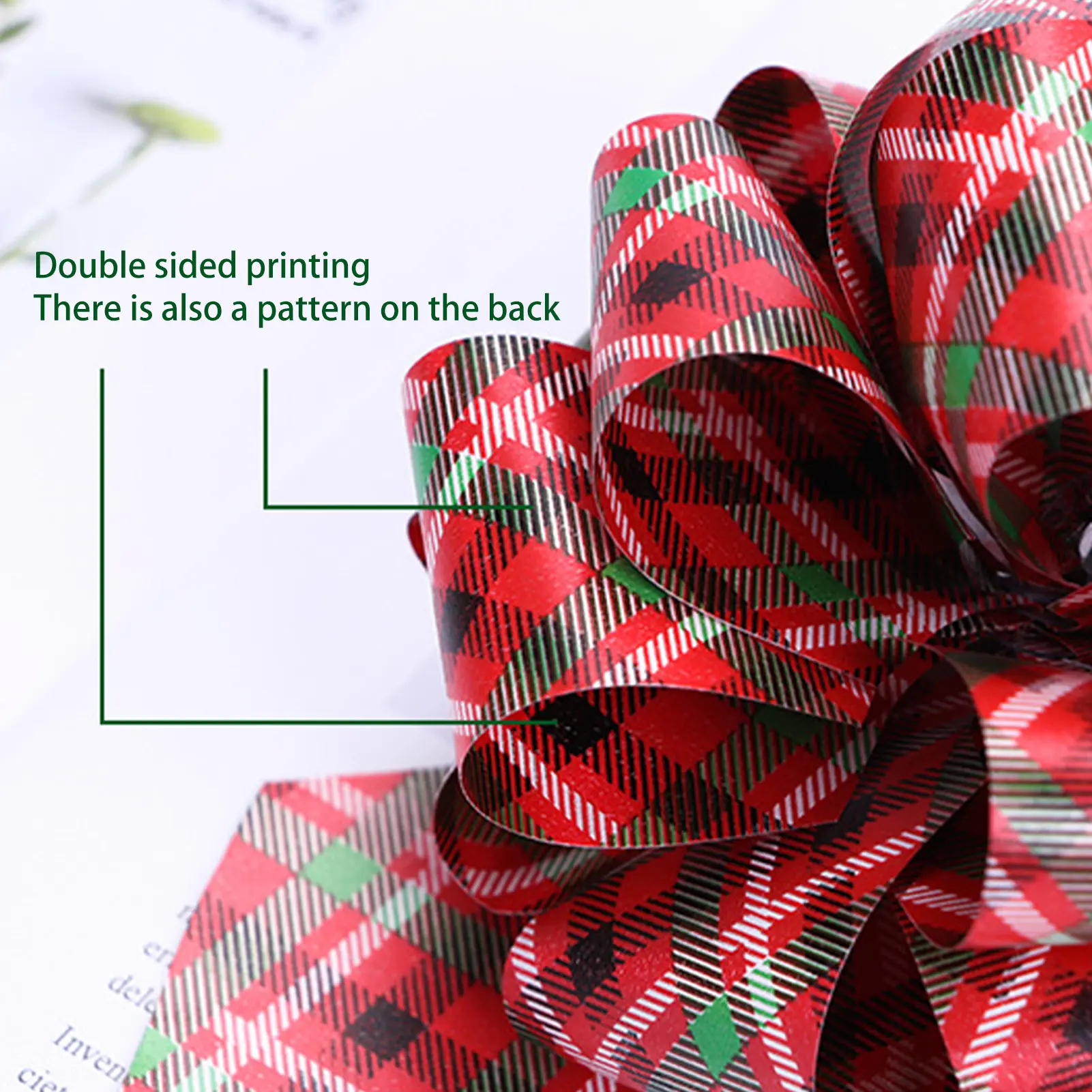 12pcs Decorative Ribbon Gift Box Birthday Cake Decoration Bow 2025 Christmas Gift Decor Ribbon Party Banquet Decoration Props