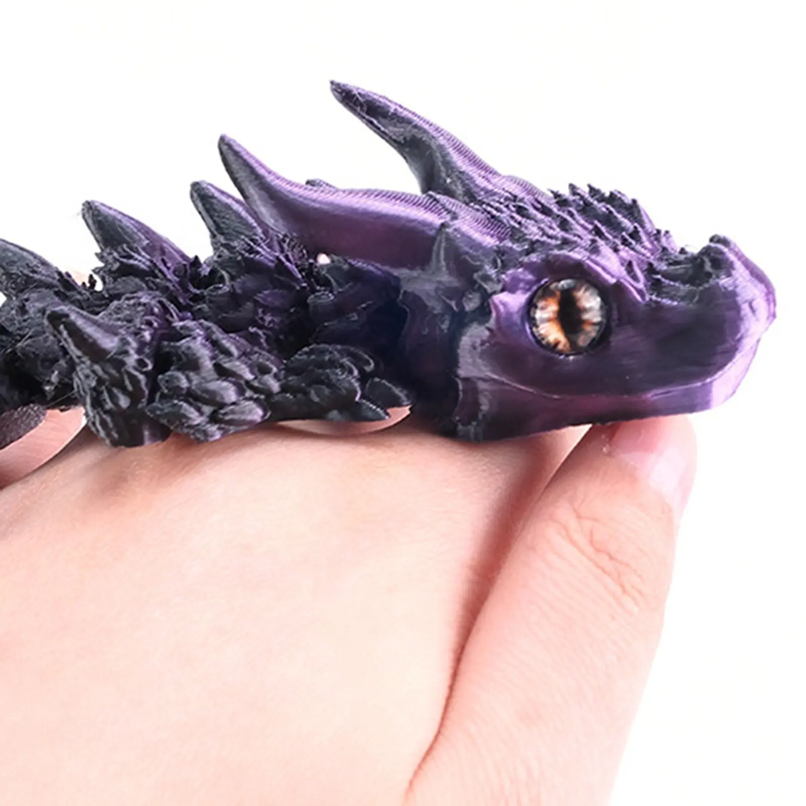 3D Printed Dragon Ornament Cartoon Cute Dragon Decorations Household Joint Movable Ornament Festival Party Gift For Friend Kids