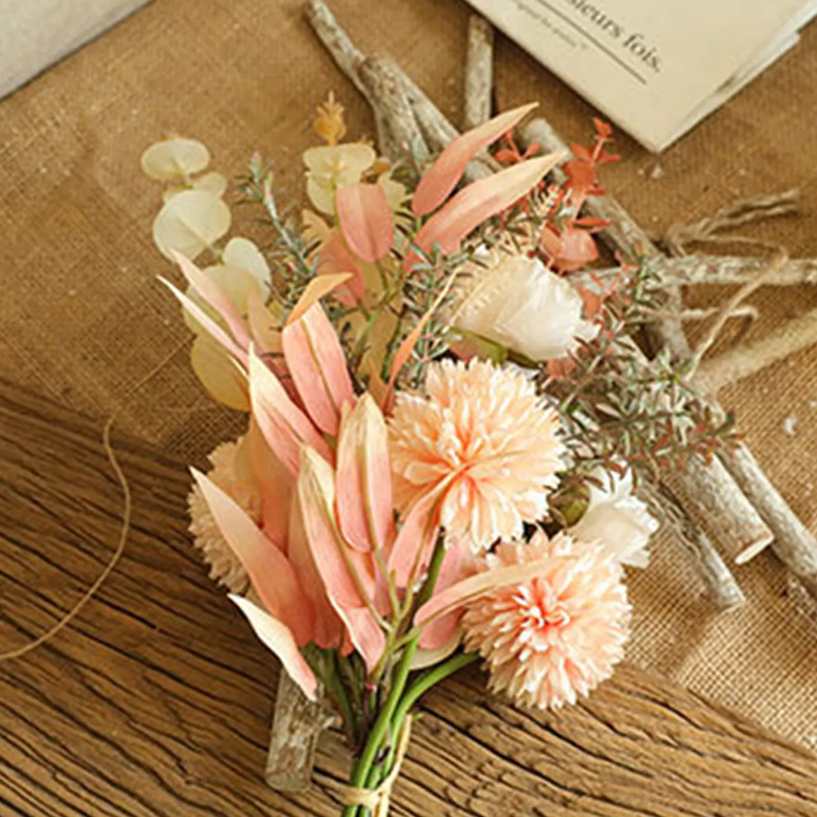 1/2pcs Home Decoration Banquet Artificial Simulated Dandelion Bouquet For Party Festival Celebration Home Decor Xmas Ornament