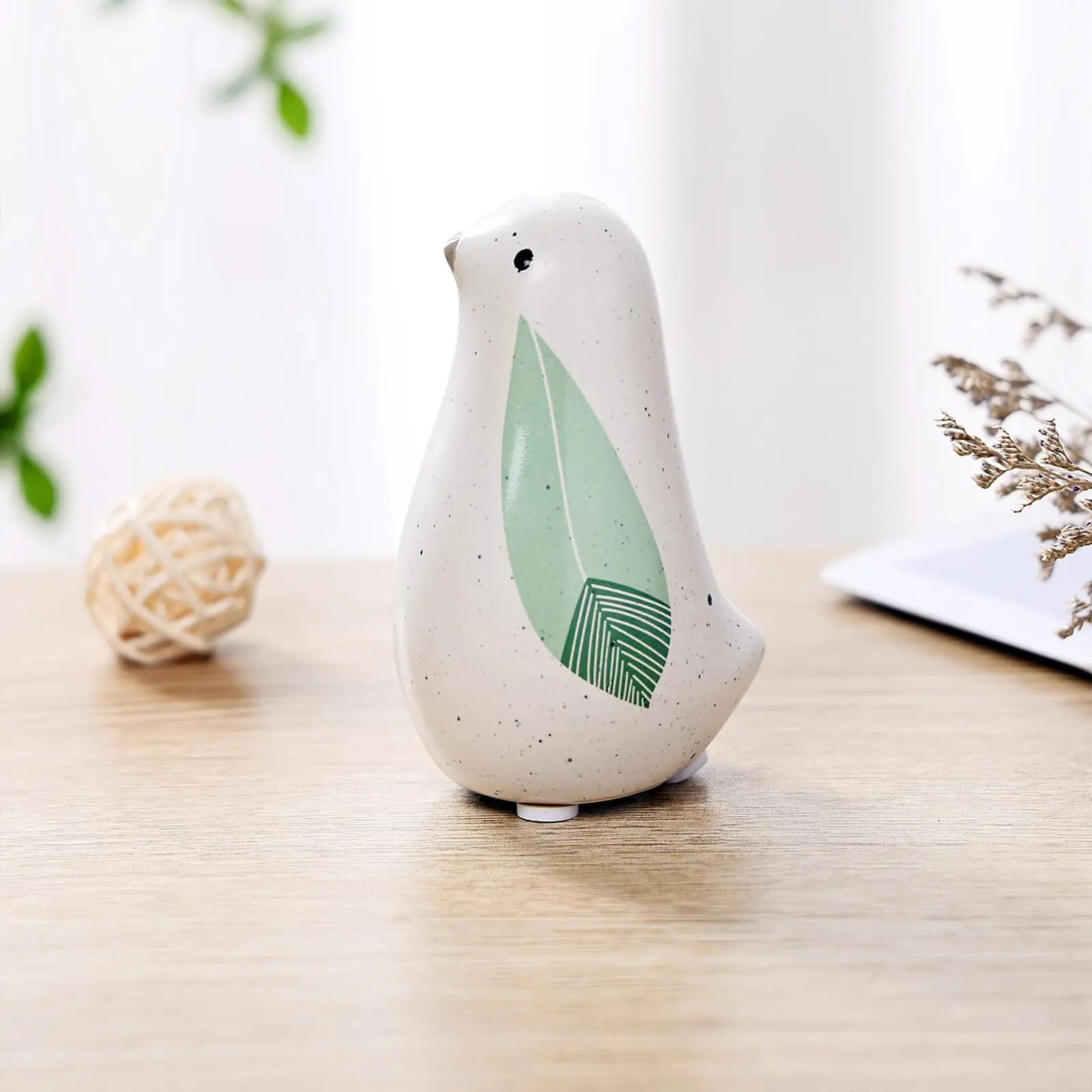 Ins Style Ceramic Bird Ornament Little Fresh Animal Decoration Ornaments For Desk Dining Table Fireplace Cupboard Home Decors