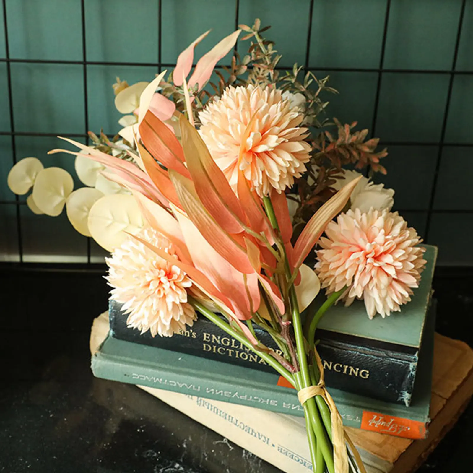 1/2pcs Home Decoration Banquet Artificial Simulated Dandelion Bouquet For Party Festival Celebration Home Decor Xmas Ornament
