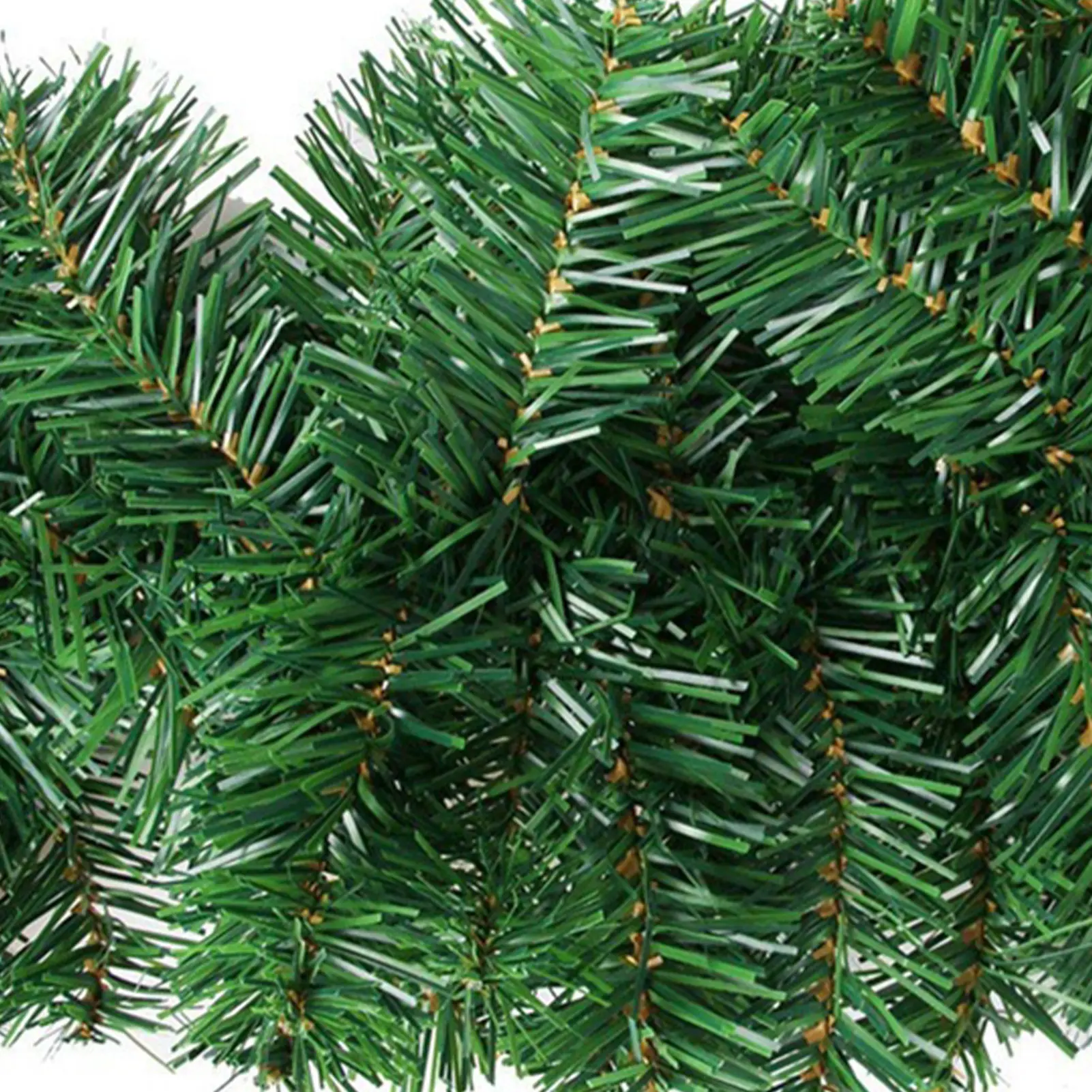 2.7m Decoration Vine Simulated Green Plant Rattan For Christmas Navidad New Year Party Decor Indoor Outdoor Decoration Props