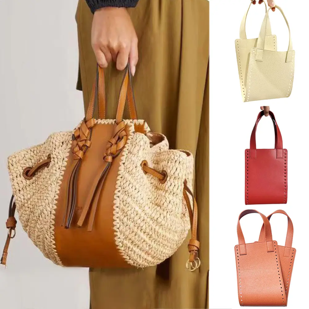 1pc DIY Handmade Bag Accessories DIY Knitting Crochet Handbag Tote Shoulder Bag Sewing Accessories Crochet Handcraft Bag Parts