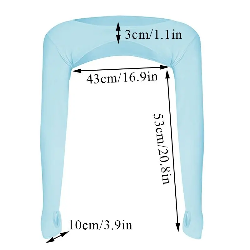 Hot Cycling UV Arm Cover Sleeve Shawl Ice Silk Ultra-thin Cropped Cape Sports Gloves Outdoor Activities Running Fishing Sleeves