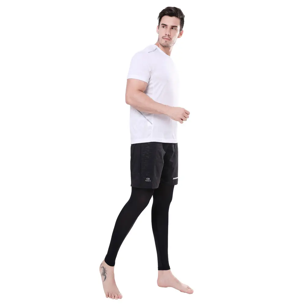 1 Pair Sunscreen Leg Covers Leg Warmers Ice Silk Leg Covers Leg Sleeves Quick-Dry Breathable Outdoor Sports Comfort Leg Covers