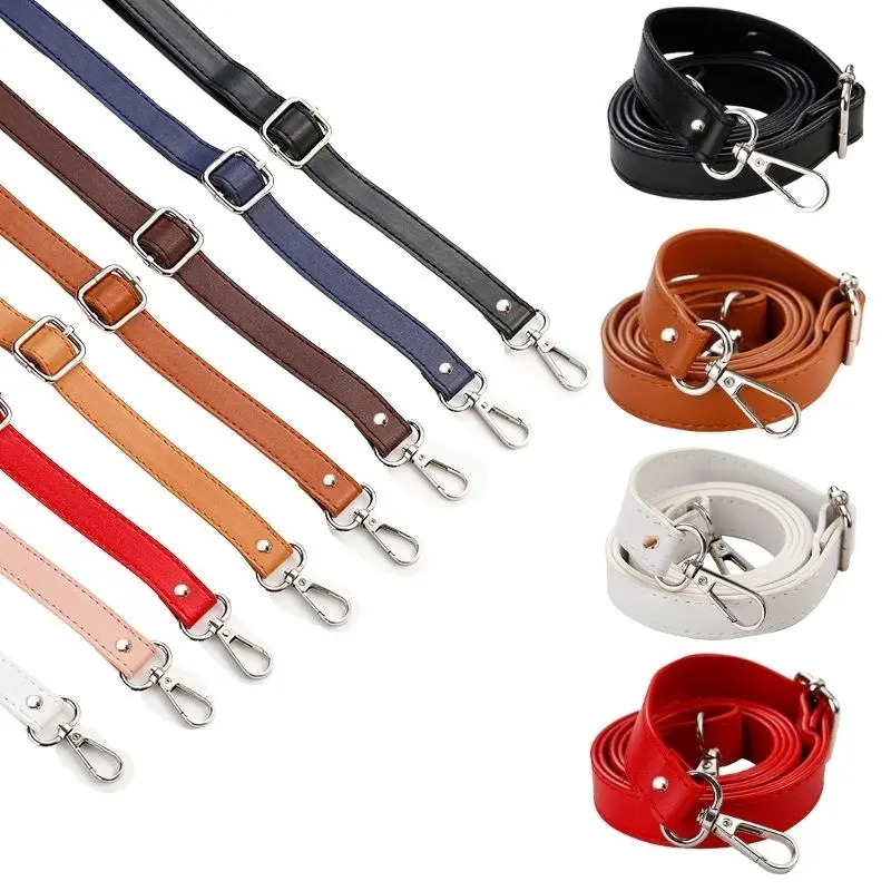 Long PU Leather Shoulder Bag Strap 130cm bag strap Accessories for handbags Shoulder Bag Strap Replacement Handle for Handbag