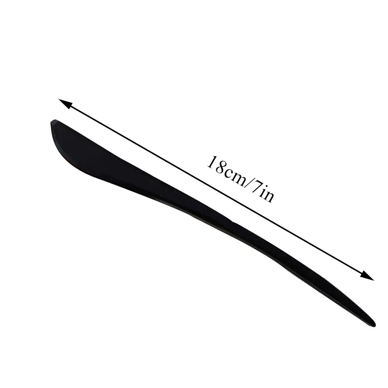 Traditional Wooden Black Hair Sticks Chinese Style Hairpins Carved Wood Hair Fork Retro Hair Sticks Handmade Headwear Hairpins