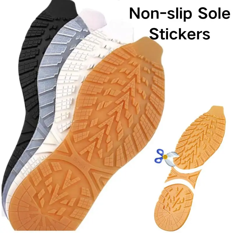 Non-Slip Sole Stickers Rubber Shoe Soles Shoes Pads Wear-resistant Sole Stickers Replaceable Sole Repair Outsole Handmade Repair