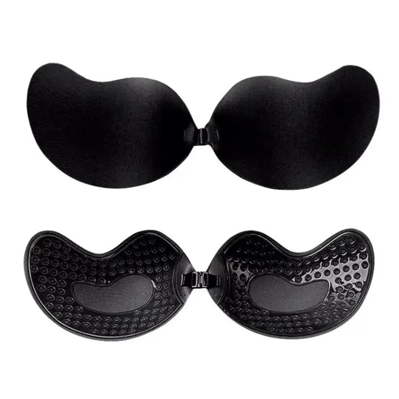 2023 Mango Silicone Chest Stickers Lift Up Nude Bra Self Adhesive Bra Nude Invisible Cover Bra Pad Sexy Strapless Breast Petals