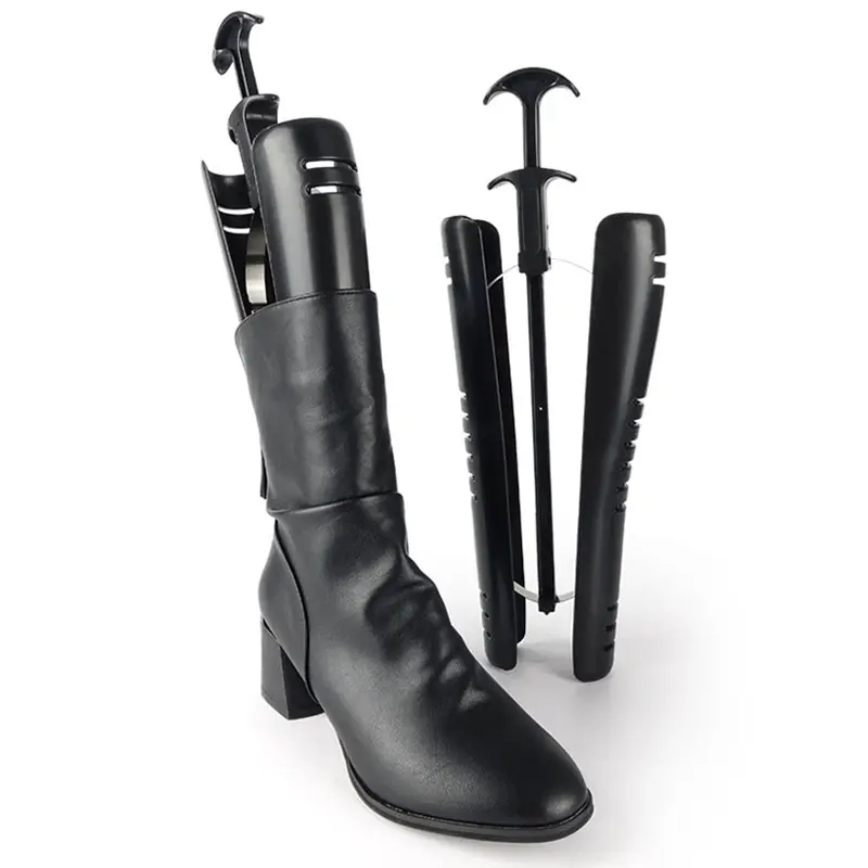 1PCS Practical Boots Plastic Stand Holder With Handle Womens Boot Shoe Tree Stretcher Long Shaper Long Boot Support Shoe Holder