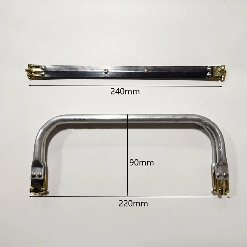 DIY Metal Purse Frame Handle Kiss Clasp Lock For Bag Sewing Craft Tailor Accessories Antique Bronze Flower Bud Head Bags Parts