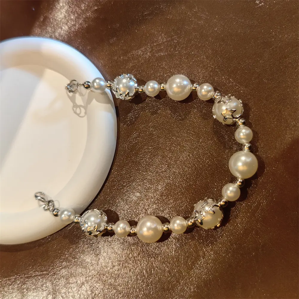 Y2K Metal Baroque Pearl Shoe Chain Sneakers Shoe Buckle Pearl Pendant Rhinestones Gem Shoe Charms Buckle Shoe Accessories