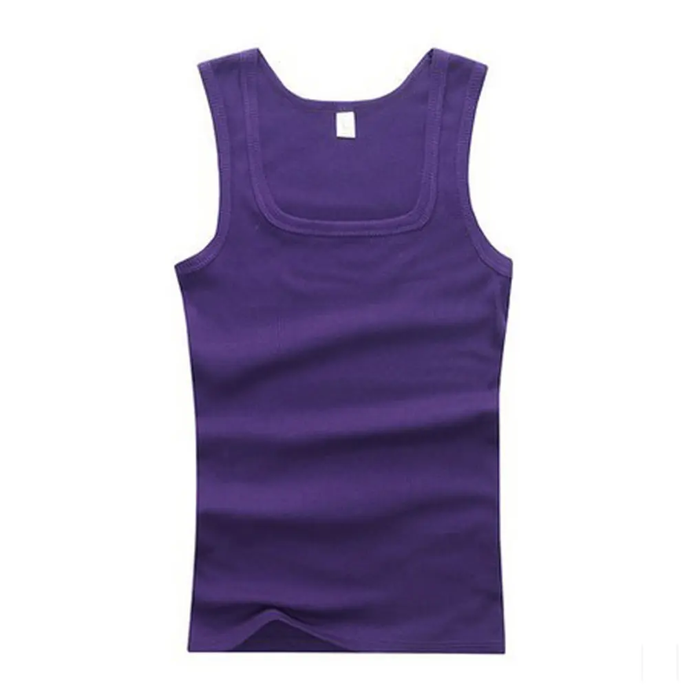 Summer Plus Size Men Clothing Tank Tops Black White Gray Sleeveless Singlets Men's Gyms Bodybuilding Fitness T Shirts Muscle