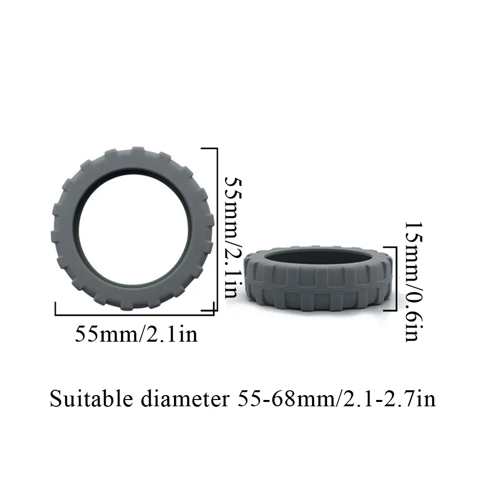 8/4PCS Luggage Wheels Protector Silicone Wheels Caster Shoes Travel Luggage Suitcase Reduce Noise Wheels Guard Cover Accessories