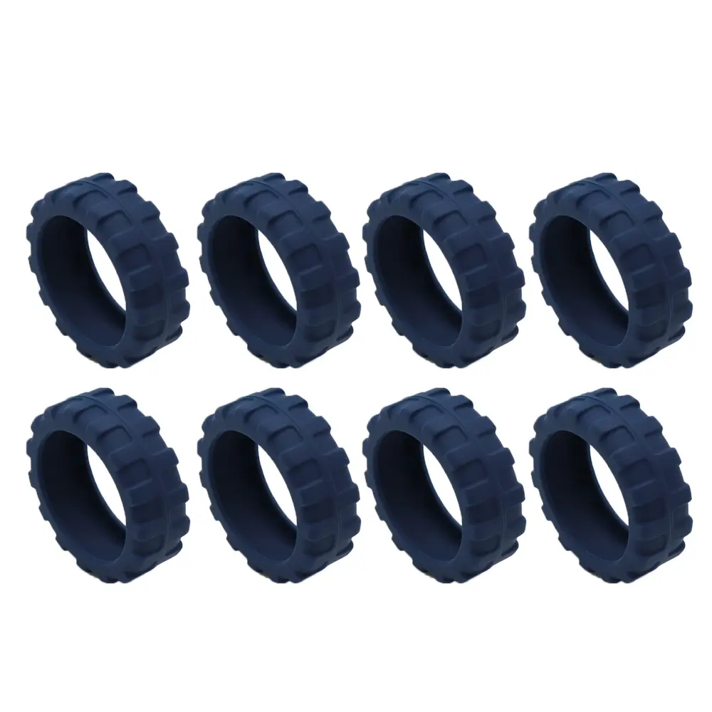 8/4PCS Luggage Wheels Protector Silicone Wheels Caster Shoes Travel Luggage Suitcase Reduce Noise Wheels Guard Cover Accessories