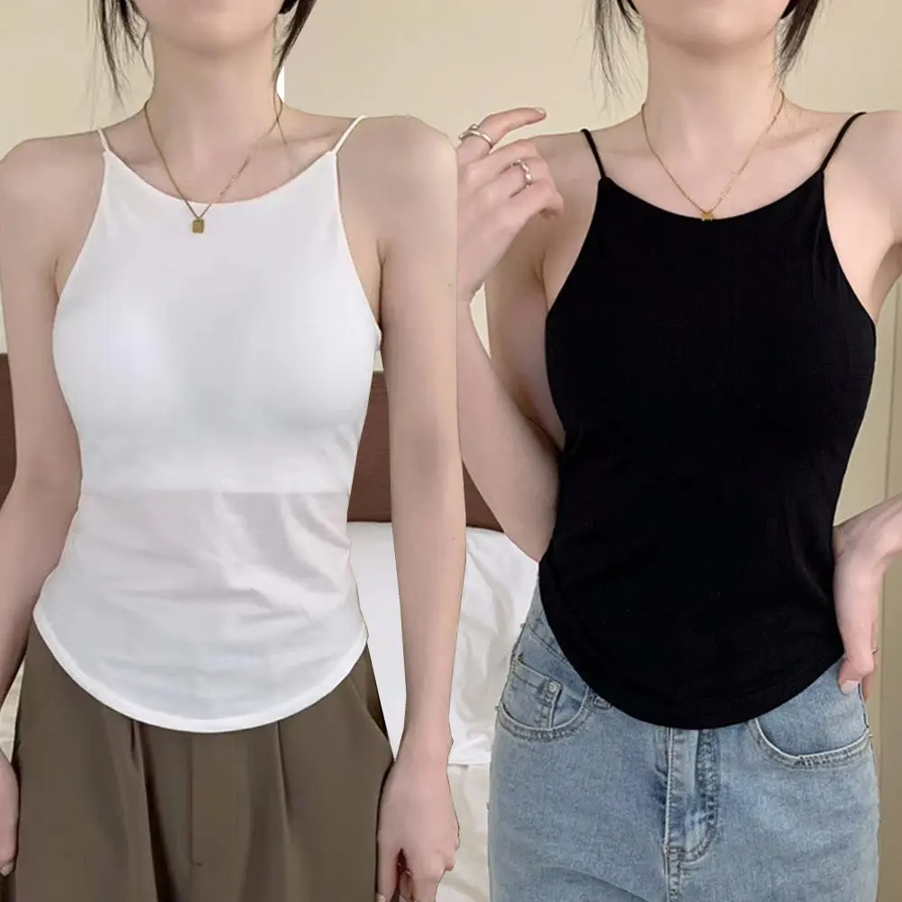 Sexy Camisole Women Underwear Wire-Free Tank Crop Top Tee Seamless Lingerie Bralette Beauty Back Wireless Tube Tops Sports Camis