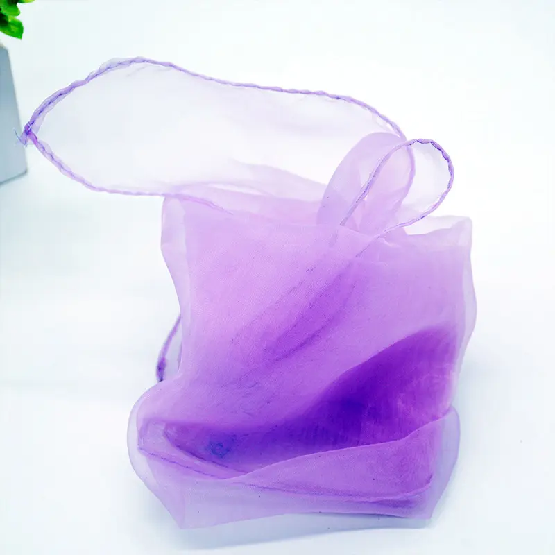Summer Spring Women Square Scarf Thin Chiffon Scarves Fashion Organza Wraps 70cm*70cm Scarf Solid Color Head Wear Scarves