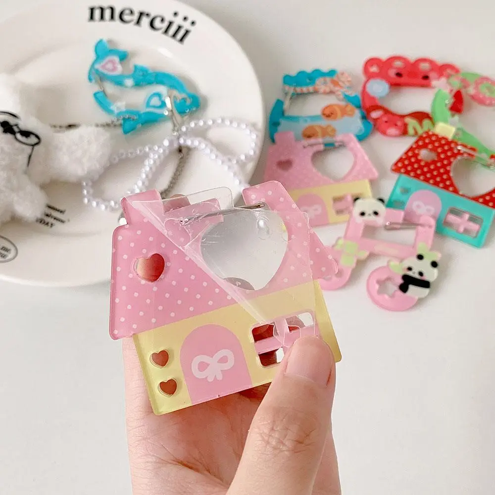 Acrylic Mountaineering Buckle Backpack Decoration Pendant Buckle Student Bag Doll Charm Buckle Cute Keychain Decoration Buckle