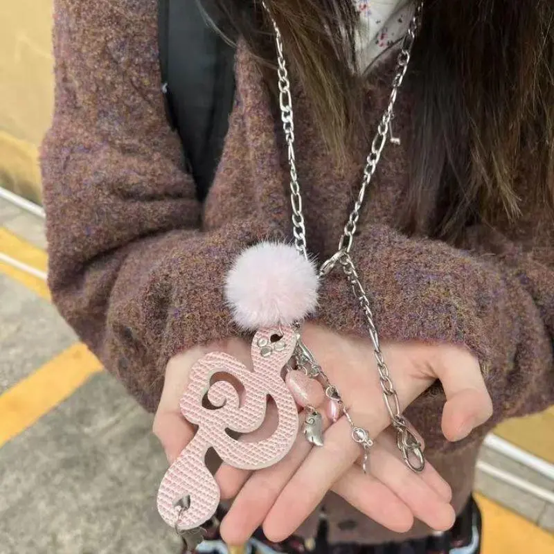 Y2K Jewelry Musical Notes Wings Heart Pendant Necklace For Women Harajuku INS Accessories Korean Fashion Chain Necklace Punk