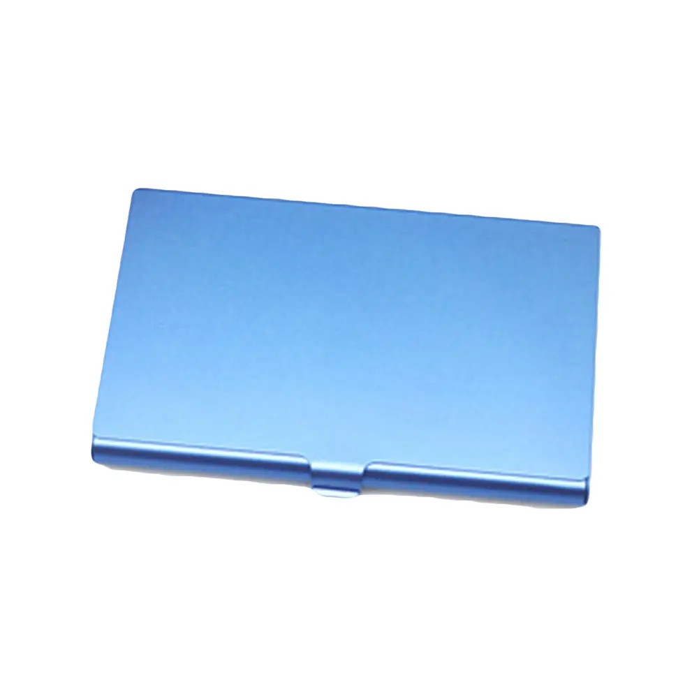 Creative Aluminum Alloy Business Card Case Card Holder Metal Box Cover Credit Men Business Card Holder Card Metal Wallet
