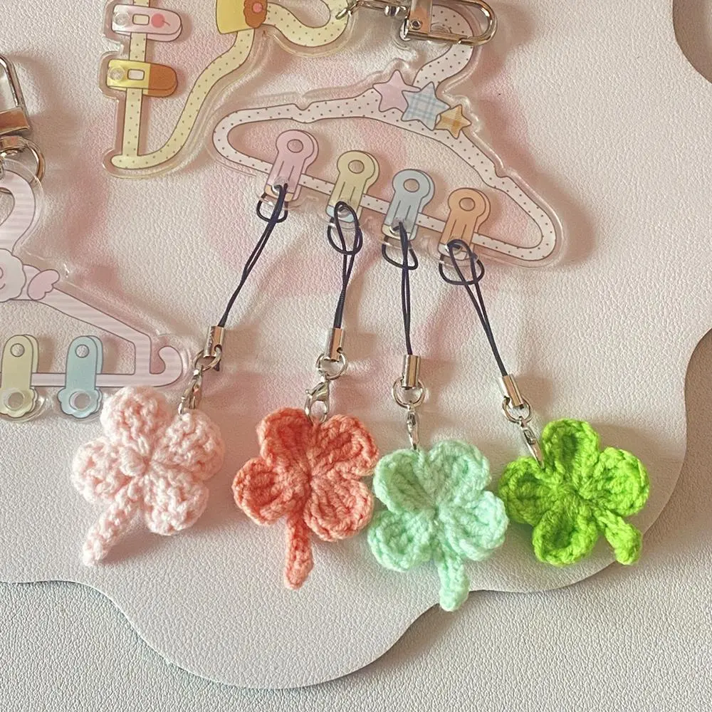 Acrylic Clothes Hanger Design Carabiner Keychain Backpack Pendant Bag Charms Korean Handbook Decor Creative Cartoon Keyring