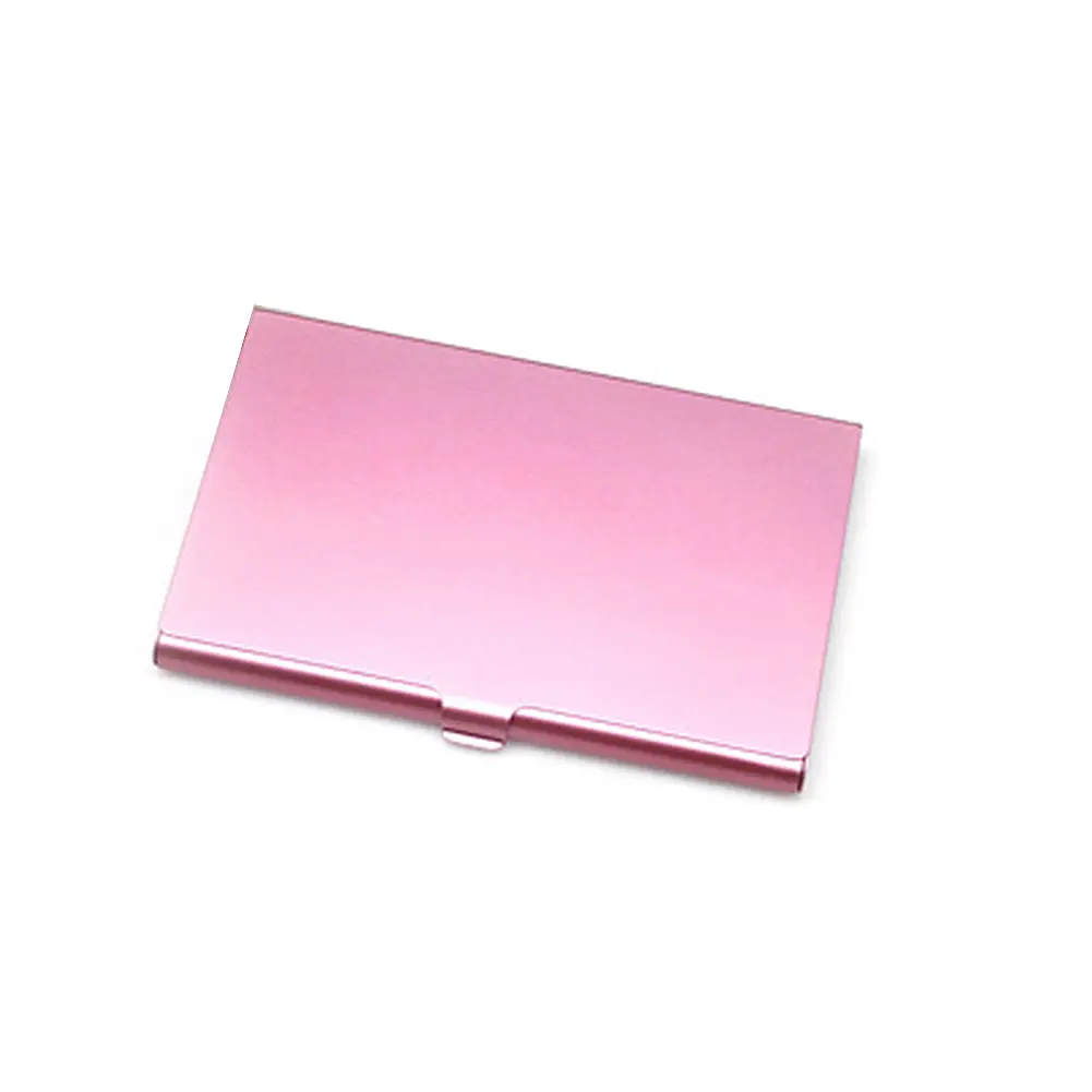 Creative Aluminum Alloy Business Card Case Card Holder Metal Box Cover Credit Men Business Card Holder Card Metal Wallet