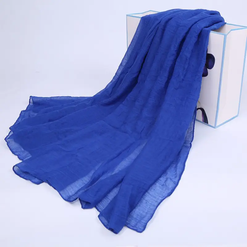 Designer Brand Scarf Women Cotton Hijabs Scarf Pashmina Lady Shawls And Wraps Beach Scarves Neck Bandana Men Scarf/Black Scarfs