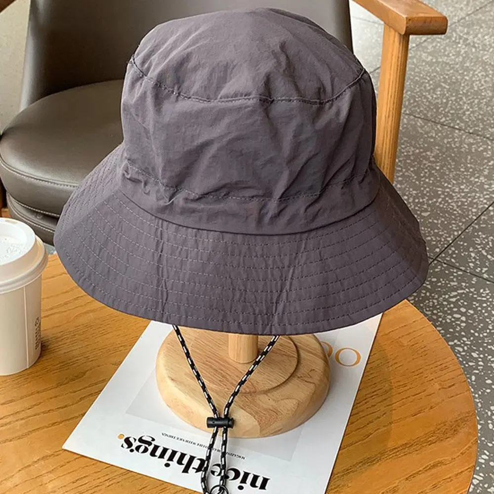 Foldable Bucket Hat Quick Drying Windproof Waterproof Breathable Visor Multi Functional Fisherman Cap Summer Anti-UV Panama Cap